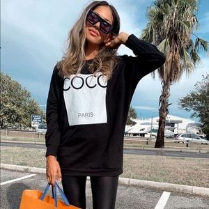 Designer Inspired Oversized Sweatshirt